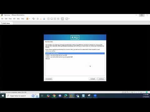 Installing Kali Linux (Intel-Based CPU)