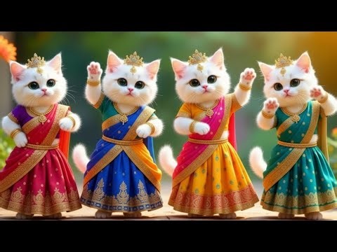 बिल्ली डांस | Cutest Cat videos funny dance🤣💃Dance Videos for cats #funny #dancingcat #cat #cute