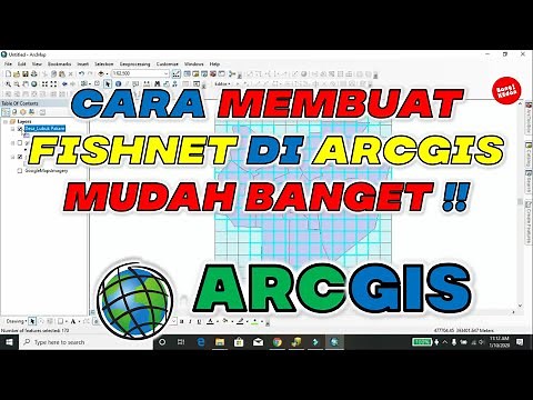 Cara Membuat Fishnet di ArcGIS | Bang kEdan