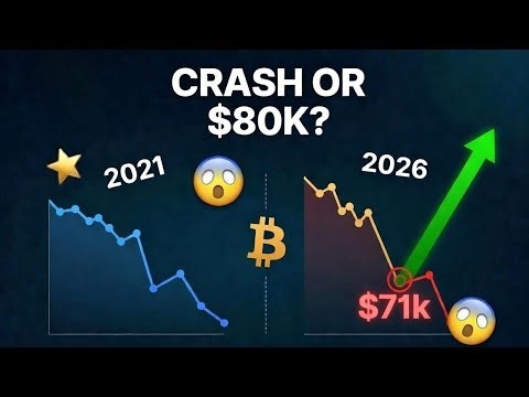 Bitcoin 2026: Is the 2021 Cycle Repeating? (Crash or $80K Next?)