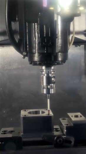 Manleo MD40 AUTO PROBE Fast Probing cycle in Brother Machine #cncmachine #probing #touchprobe