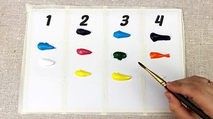 4 Type Of Drawing Moon / Easy Acrylic Painting Step by Step For Beginners | Paintify