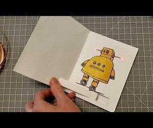 Sliding Light-Up Greeting Card