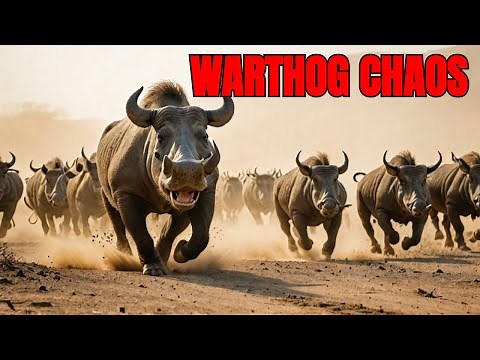 Meet the Warthog: A True Survivor in The Wild