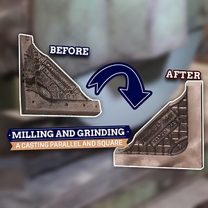 553K views · 3.1K reactions | Transforming a Casting into a Precision Square! | VintageMachinery.org | Facebook