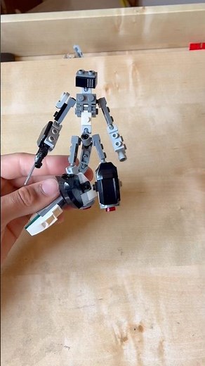 WORK IN PROGRESS… #lego #new #figure #frame #test #mini #mech #ideas #build #easy #spotlight #robot