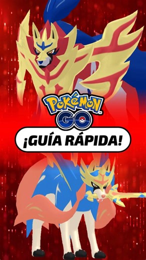 ¡Guía Rápida! Derrota a las Formas Supremas de Zacian y Zamazenta en Incursiones Pokémon GO ¡Por primera vez, la dupla legendaria de Zamazenta Escudo Supremo y Zacian Espada Suprema llega a las incursiones de Pokémon GO! No te pierdas esta guía rápida con los mejores counters y estrategias para derrotarlos. ¡Pero ojo, solo estarán disponibles un día cada uno! Prepárate para el desafío y añade a estos poderosos Pokémon a tu colección. #PokemonGO #Zamazenta #Zacian #IncursionesPokemonGO #PokemonLe