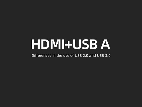 How to connect via HDMI and USB power Ingnok monitor