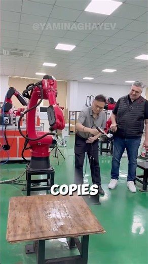 This Robotic Arm Copies Your Every Move🦾 #businessideas #robotics #automation #usashorts