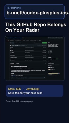 codex-plusplus-ios-simulator belongs on your radar