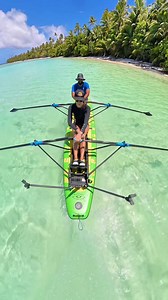 70K views · 607 reactions | Crystal-clear waters and smooth strokes, this is what paradise looks like  Learn more  www.oarboard.com | Oar Board SUP Fit On Top Rower | Facebook