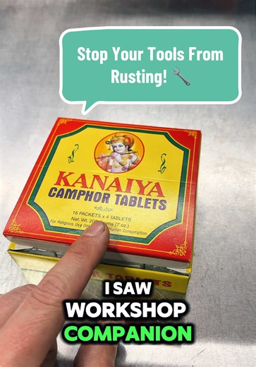 Thank for the tip @Workshop Companion Hope this is the end of my rusting tool issues! #Snapon #MrSubaru1387 #MechanicsOfTikTok #MechanicLife #MechanicTikTok #AutomotiveTools #MechanicTools #ToolTok #Tools #Rust #Camphor