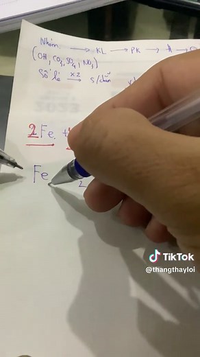 Cách cân bằng phương trình hóa học lớp 8