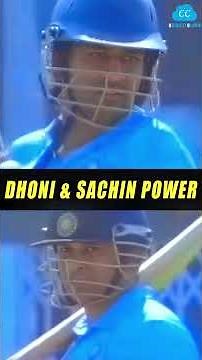 Dhoni & Sachin Power Show | Unbelievable Hitting !!