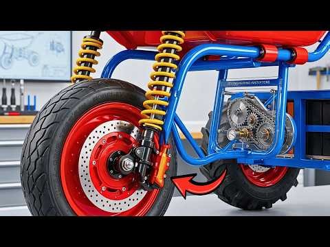 Farmers Will Be Shocked By This Crazy Idea! Turning A Wheelbarrow Into Million-Dollar Tools!