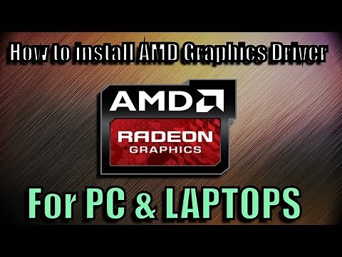 How To Download & Install AMD Graphic Driver For Laptop & Desktop