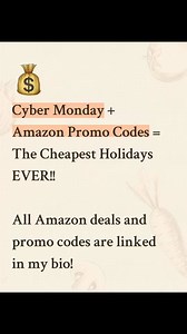 Amazon Promo Codes Cyber Monday = Maximizing your savings this year. Check out all the deals here: https://joylink.shop/sam-midwestmama (ad) #discountcodes #blackfridaydeals #amazondeals #CyberMonday #christmasdeals #kidschristmasgifts #BlackFriday #amazoncybermonday | Sam’s Daily Deals & Coupons