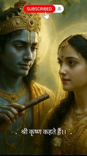 श्री कृष्ण कहते हैं।।🦚 #motivation #radheshyam #geetagyaan #shorts #status