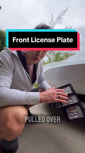 Tesla Model Y Front License Plate Easy Installation Guide