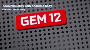 AOOSTAR GEM12 AMD R7 8845HS Gaming Mini PC (up to 5.1GHz，8C/16T),32GB DDR5 RAM 1T M.2 PCIe4.0 SSD/AMD Radeon 780M Mini PC, 4K Quad-Screen Display/OCULINK/ USB4/HDMI2.1/DP1.4/75W TDP