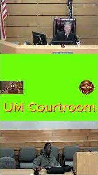 Defendant Tries To Talk Back… Judge Shuts It Down Instantly! 😳⚖️