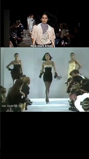 She literally brought back Yasmeen Ghauri's walk of life #mahikabra for #rabanne FW26 #yasmeenghauri