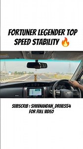 Driving a 2-Ton Tank on the Highway! 🤯🔥​ | fortuner legender plus
