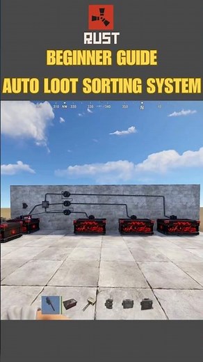 🔥 Rust - Beginner Guide: Auto Loot Sorting System