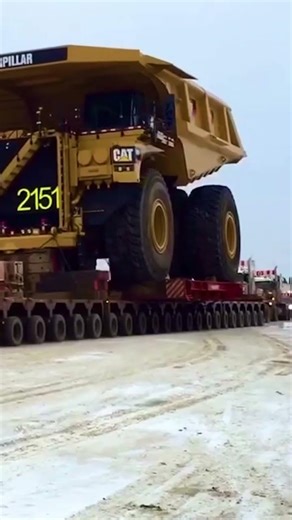 How Do They Move a CAT 797F This Huge? #heavyequipment #bigmachines #caterpillar #heavymachinery