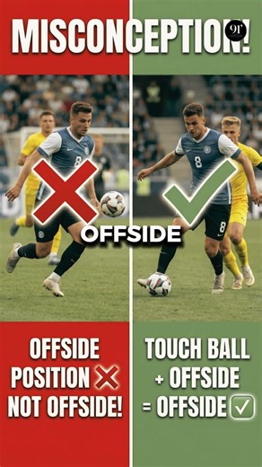 Football's Offside Rule Explained in 30 Seconds ⚽