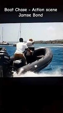 Boat Chase Action scene-James Bond Movie #007 #movieclips #moviescenes #movieshorts #jamesbondmovies