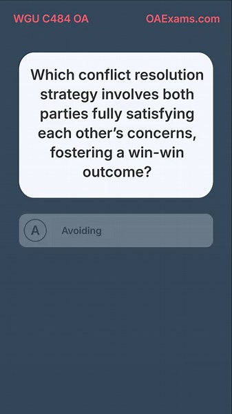 Fastest Way to Solve This WGU C484 OA Question! ⏳