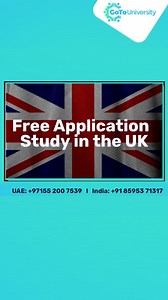 Unlock your UK study dreams with a free application process! Begin your educational journey hassle-free and explore endless opportunities. #StudyinUK #FreeApplication | Gotouniversity