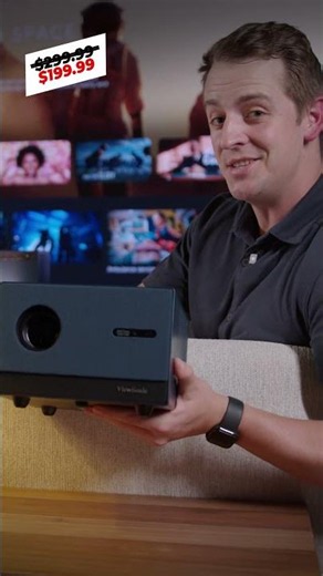ViewSonic® LX60HD portable 1080p smart projector