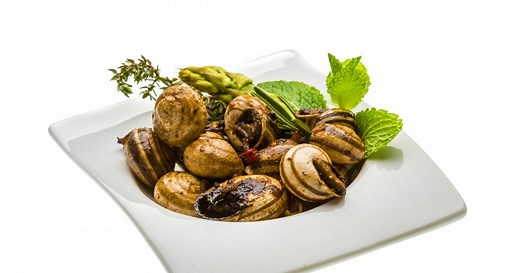 Escargots "petits-gris" à la suçarelle