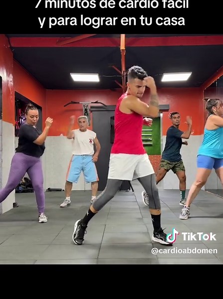 7 minutos de cardio fácil y para lograr en tu casa 🔥🏠