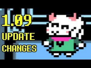 Smol Ralsei - Update 1.09 Deltarune Ralsei's Gift Dialogue Changes