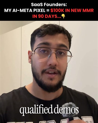 SaaS Founders: What’s Better Than a Stripe Notification? ➡️ A system that floods it daily — with qualified, ready-to-close leads. If you’re relying on luck to hit quota each month... It’s not a strategy problem. It’s a system problem. 📉 No inbound. No momentum. Just silence. We fix that by building you a complete funnel that: ⚡ Attracts your ICPs ⚡ Qualifies them automatically ⚡ Drops book calls straight into your SDR’s calendar No cold DMs. No shady lead lists. No wasted ad spend. Just clean, 
