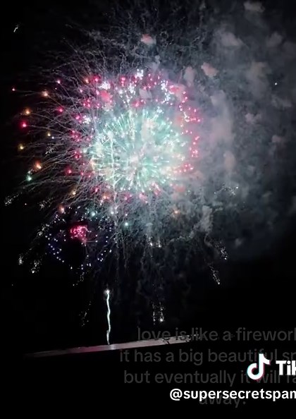 Love is Like a Firework: A Beautiful Comparison