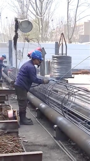 Steel Reinforcement Cage Construction Manufacturing Process