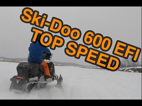 Ski Doo Expedition Sport 600 EFI Top Speed Test