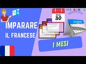 THE MONTHS in French