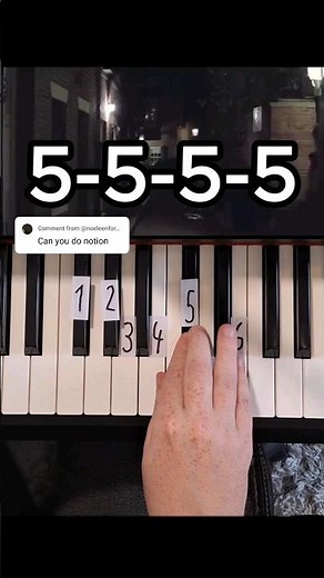 The Rare Occasions Notion Piano Tutorial #shorts