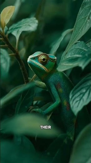 The Color-Changing Lizard That Looks Unreal! 🦎 | Amazing Chameleon Facts