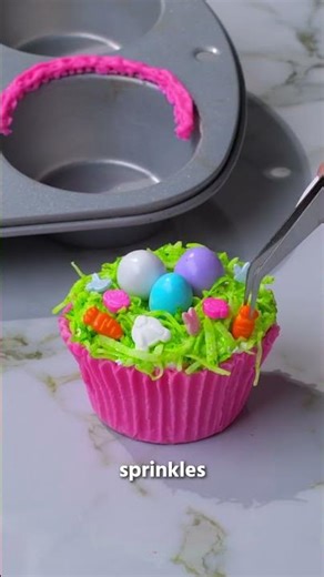 Cute chocolate Easter baskets 🧺🍫🐣