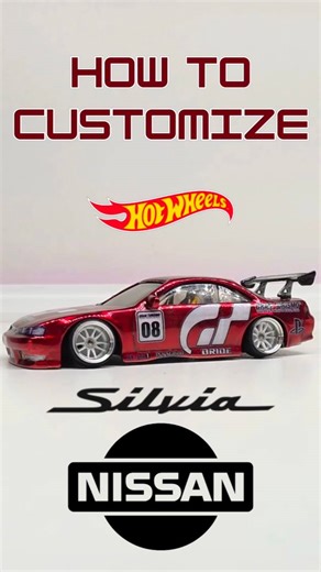 151K views · 4.8K reactions | How to Customize Hotwheels Nissan Silvia S14 #Hotwheels #diecast #Matchbox | Andres Caicedo | Facebook