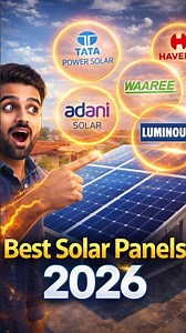 Best Solar Panels Brand 2026 / Solar Panel For Home #solarenergy #solarcompanies #solarproducts