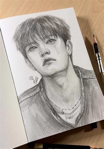 Seungmin Emotional Moments in Stray Kids Art