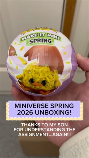 SOOO EXCITED!! 🐣🍫🐑🧁🪺🌸 My Miniverse spring order is here!!! I ordered five sets…let’s see what I got! I’m still out of town so once again my son helped me out! I could hardly wait for him to open it!! 😍 💖 Thank you meenyminimo’s miniverse for the quick cheats on these! #miniverse #makeitmini #mga #unboxing #toyunboxing MGA Entertainment They are currently sold out! Make sure to click “email me when available” so you can snag some when they are back in stock! https://benable.com/ministarrm