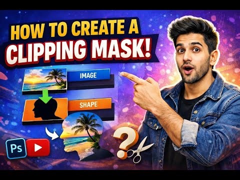 How to Create Clipping Mask in Photoshop